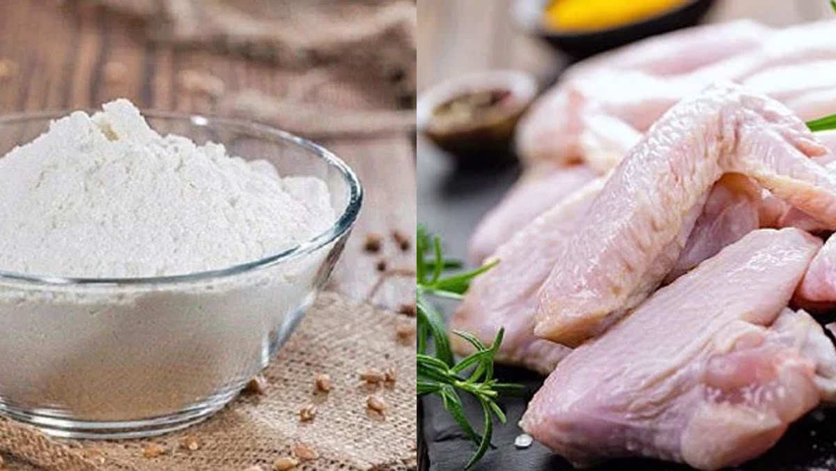 bột chiên giòn cánh gà