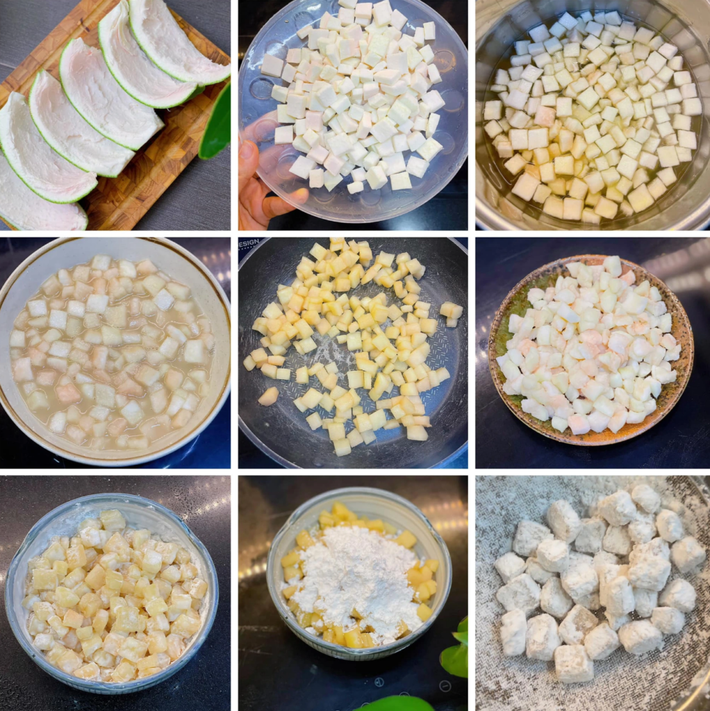 cách làm chè bưởi