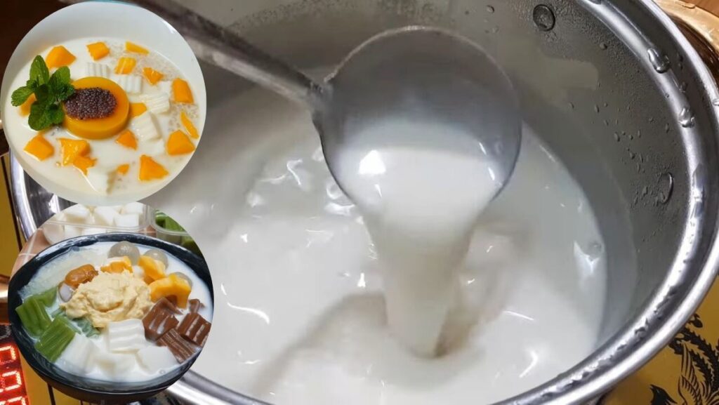 bột béo nước cốt dừa