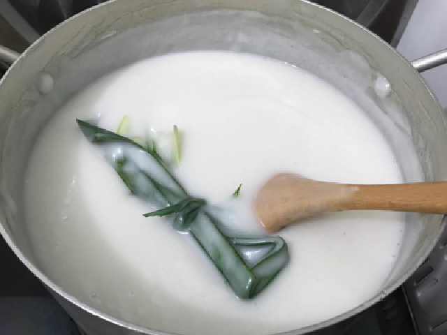 bột béo nước cốt dừa