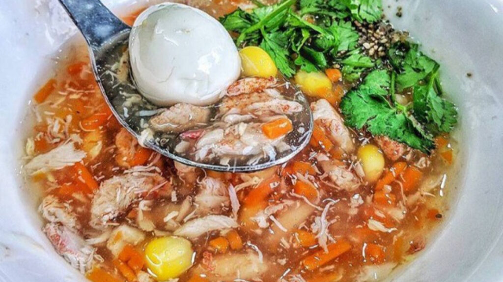 làm súp hải sản bột năng