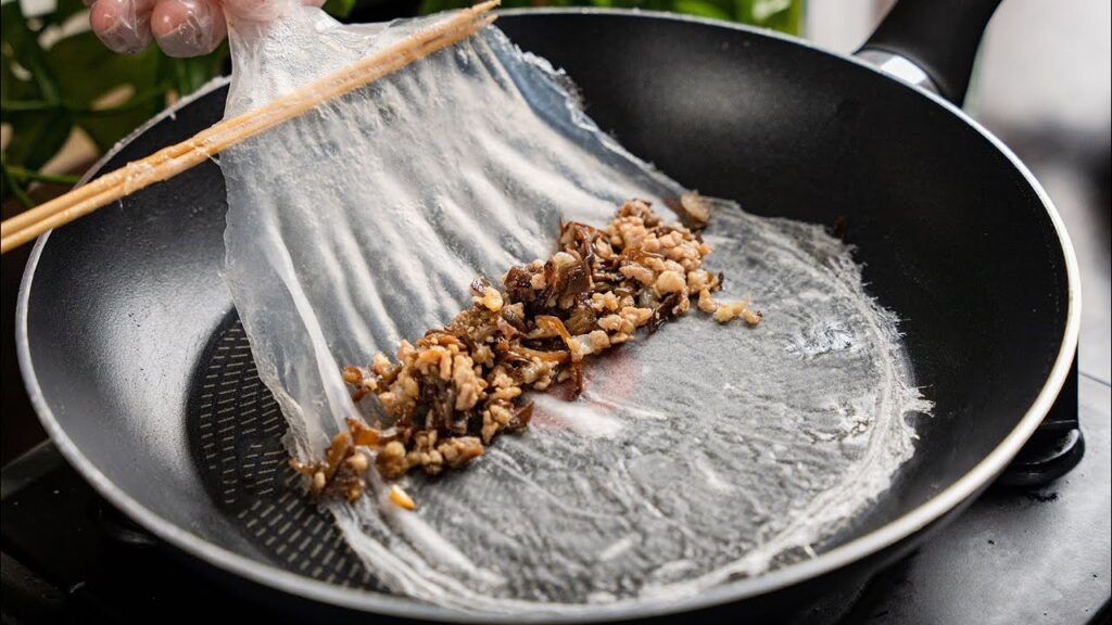 bột gạo làm bánh cuốn