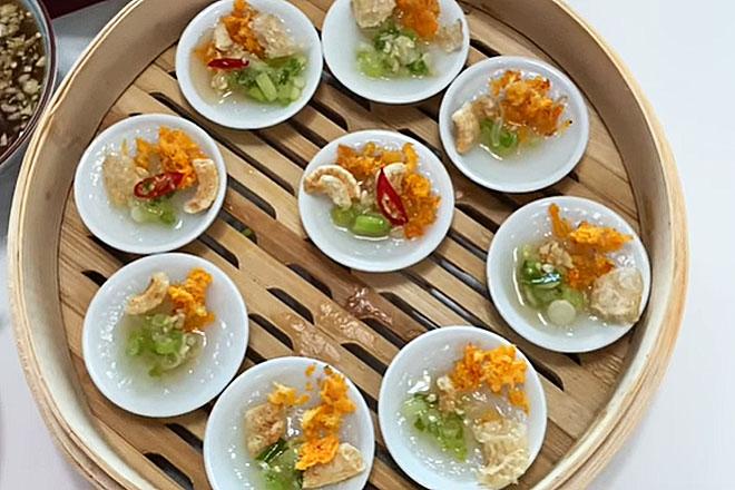 pha bột gạo